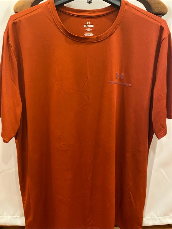 Under Armour Other - Under Armour Men’s Rust/Orange Crew Neck Performance Tee